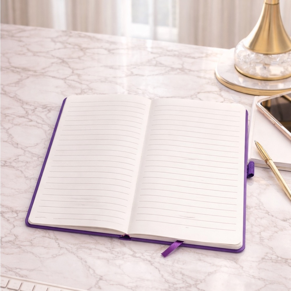 Chanel Purple Notebook with Butterfly Design - Picture 2 of 2